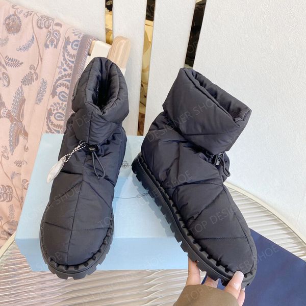 blow padded ski boot cold weather shoes winter warm quilted nylon ankle snow boots luxury designer fashion eiderdown non-slip half booties w, Black
blow padded ski boot cold weather shoes winter warm quilted nylon ankle snow boots luxury designer fashion eiderdown non-slip half booties w, Black
