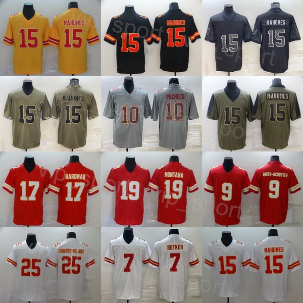 mans football 7 harrison butker jersey 15 patrick mahomes 10 isiah pacheco 25 clyde edwards-helaire 19 kadarius toney army green salute to s, Black;red
mans football 7 harrison butker jersey 15 patrick mahomes 10 isiah pacheco 25 clyde edwards-helaire 19 kadarius toney army green salute to s, Black;red
