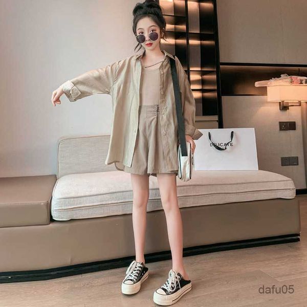 clothing sets summer thin girls sun-proof set fashion sport long sleeve shirts vest shorts 3pcs teen kids tracksuit children r230816, White
clothing sets summer thin girls sun-proof set fashion sport long sleeve shirts vest shorts 3pcs teen kids tracksuit children r230816, White