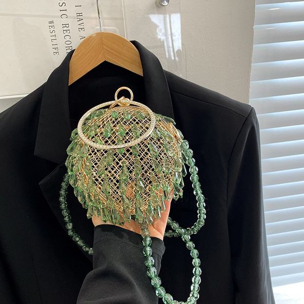 factory wholesale ladies shoulder bags 4 colors personality alloy hollow round handbags niche design acrylic tassel evening bag trend diamon
factory wholesale ladies shoulder bags 4 colors personality alloy hollow round handbags niche design acrylic tassel evening bag trend diamon
