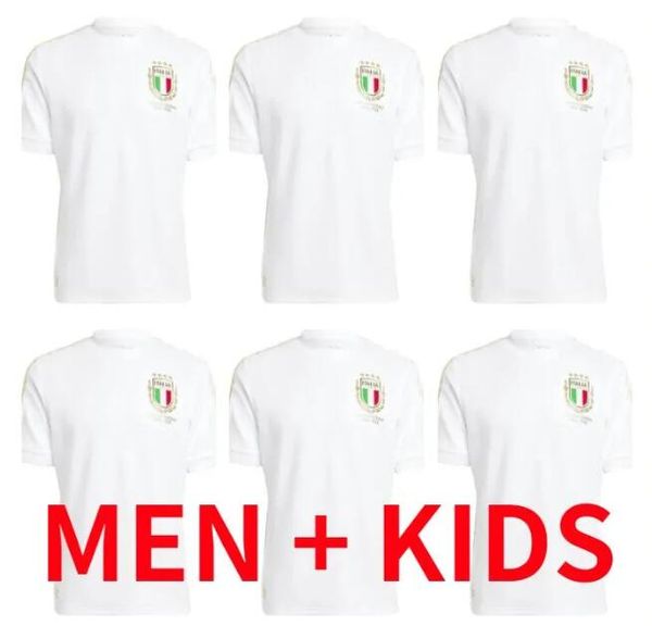 2023 24 italy 125-years anniversary soccer jerseys italia home 23 24 maglie da calcio verratti chiesa gnonto football shirt lorenzo pinamont, Black;yellow
2023 24 italy 125-years anniversary soccer jerseys italia home 23 24 maglie da calcio verratti chiesa gnonto football shirt lorenzo pinamont, Black;yellow