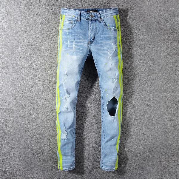 solid classic style fashion straight am1 fit arrival biker blue jeans pants distressed water diamond zebra stripes jeans size 279d
solid classic style fashion straight am1 fit arrival biker blue jeans pants distressed water diamond zebra stripes jeans size 279d