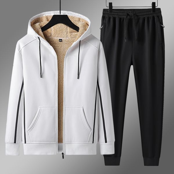 mens tracksuits autumn winter mountaineering running leisure plus fleece suit hoodie lamb imitation cotton size 230815, Gray
mens tracksuits autumn winter mountaineering running leisure plus fleece suit hoodie lamb imitation cotton size 230815, Gray