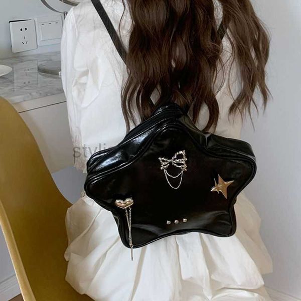 shoulder bags millennium spicy girls' bag girls' texture y2k backpack summer fashionable five point star chain small backpackstyli
shoulder bags millennium spicy girls' bag girls' texture y2k backpack summer fashionable five point star chain small backpackstyli