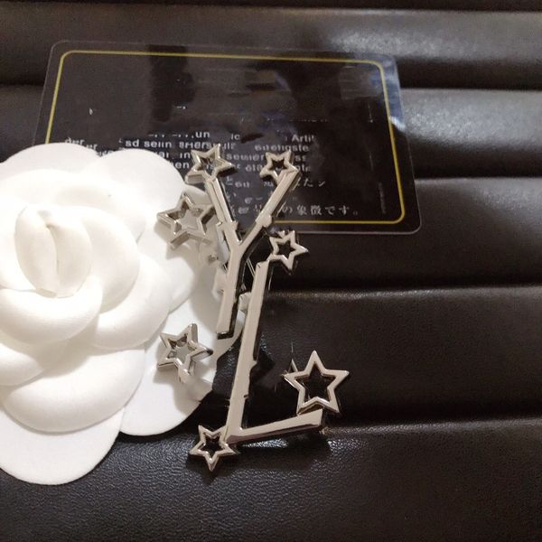 european and american hollowed out letter brooch, pentagonal star style, high appearance, niche, classic accessories for both men and women, Gray
european and american hollowed out letter brooch, pentagonal star style, high appearance, niche, classic accessories for both men and women, Gray
