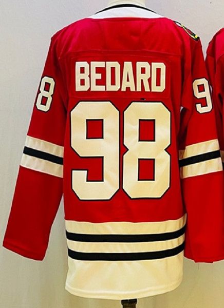 hockey jerseys conner bedard #98 red white color stitched men youth women #88 jersey, Black;red
hockey jerseys conner bedard #98 red white color stitched men youth women #88 jersey, Black;red