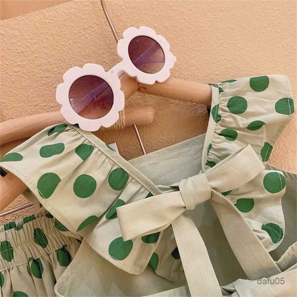 clothing sets sweet girls set 2pcs baby girls clothes summer casual dots pants fashion girls suit kids clothes r230816, White
clothing sets sweet girls set 2pcs baby girls clothes summer casual dots pants fashion girls suit kids clothes r230816, White