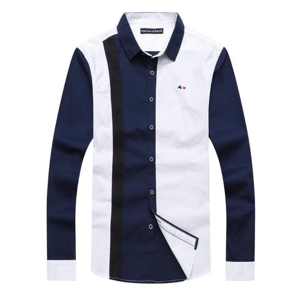 men's casual shirts brand dress shirt striped harmont blaine masculina long sleeve patch business button clothing chemise hom269k, White;black
men's casual shirts brand dress shirt striped harmont blaine masculina long sleeve patch business button clothing chemise hom269k, White;black