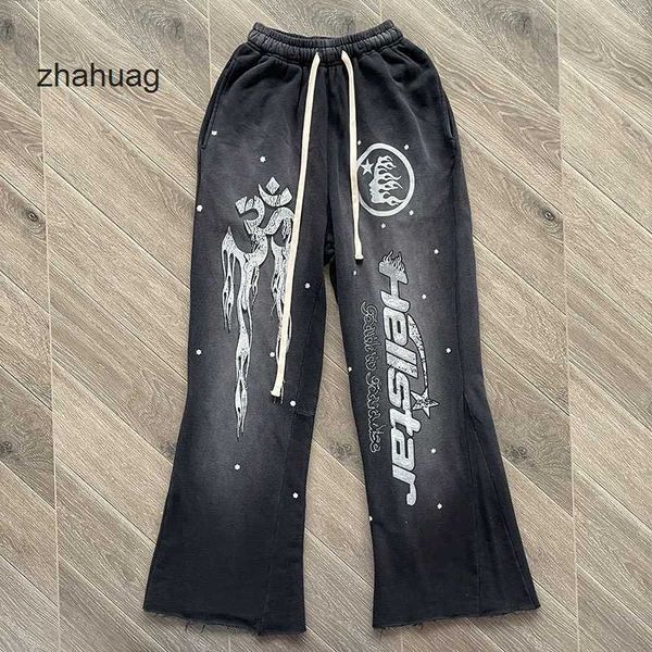 hellstar flare black flame pants wash spliced sports casual pants bell bottoms plus size pants smlxl, Black;brown
hellstar flare black flame pants wash spliced sports casual pants bell bottoms plus size pants smlxl, Black;brown