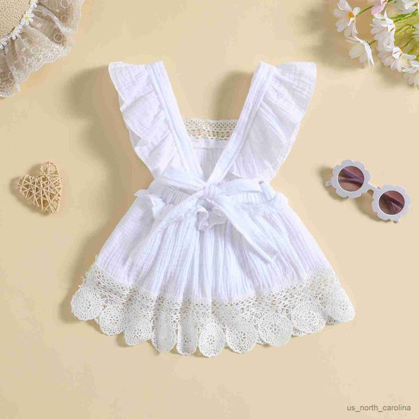 girl's dresses kid girl romper dress fly sleeve square neck ruffle summer short dress with crotch buttons 0-24months r230816, Red;yellow
girl's dresses kid girl romper dress fly sleeve square neck ruffle summer short dress with crotch buttons 0-24months r230816, Red;yellow