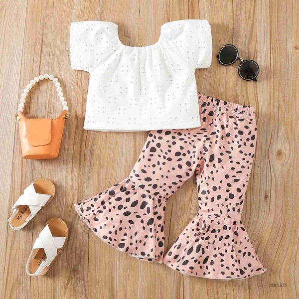 clothing sets baby infant baby kid girls clothes set leopard print flare pants girls clothing summer r230816, White
clothing sets baby infant baby kid girls clothes set leopard print flare pants girls clothing summer r230816, White