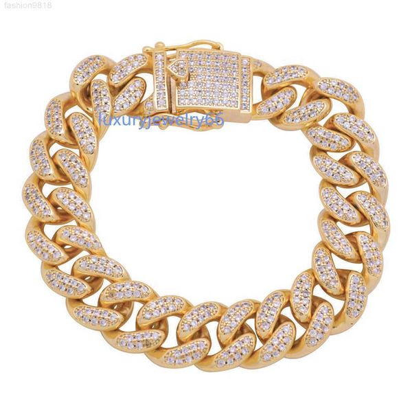 hiphop bling miami iced out cuban link chain moissanite men's hip hop rhinestone bracelet, Silver
hiphop bling miami iced out cuban link chain moissanite men's hip hop rhinestone bracelet, Silver