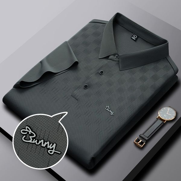 mens polos light luxury ice silk elastic jacquard polo shirt short sleeve mens fashion brand embroidery summer breathable lapel tshirt 23081, White;black
mens polos light luxury ice silk elastic jacquard polo shirt short sleeve mens fashion brand embroidery summer breathable lapel tshirt 23081, White;black