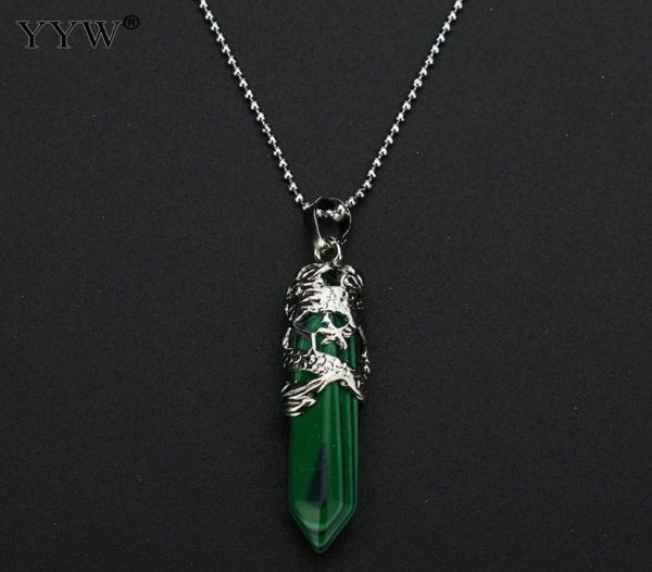 dragon tribe natural stone hexagonal crystal quartz tiger eye prism ethnic pendant necklace hanging jewelry for women men2000622, Silver
dragon tribe natural stone hexagonal crystal quartz tiger eye prism ethnic pendant necklace hanging jewelry for women men2000622, Silver