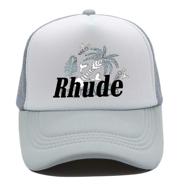 stingy brim hats green mesh patchwork baseball cap men women embroidery rhude collections casual truck hat adjustable j230816, Blue;gray
stingy brim hats green mesh patchwork baseball cap men women embroidery rhude collections casual truck hat adjustable j230816, Blue;gray