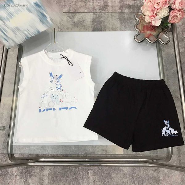 kids designer clothes baby summer suit fashion tracksuits size 100-150 cm 2pcs animal print sleeveless t-shirt and shorts july17, White
kids designer clothes baby summer suit fashion tracksuits size 100-150 cm 2pcs animal print sleeveless t-shirt and shorts july17, White