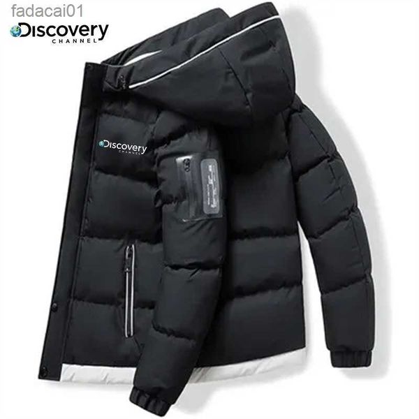 men's down parkas men's swimwear discovery channel 2022 new men's wear autumn and winter pilot premium hooded cotton jacket m, Black 
men's down parkas men's swimwear discovery channel 2022 new men's wear autumn and winter pilot premium hooded cotton jacket m, Black