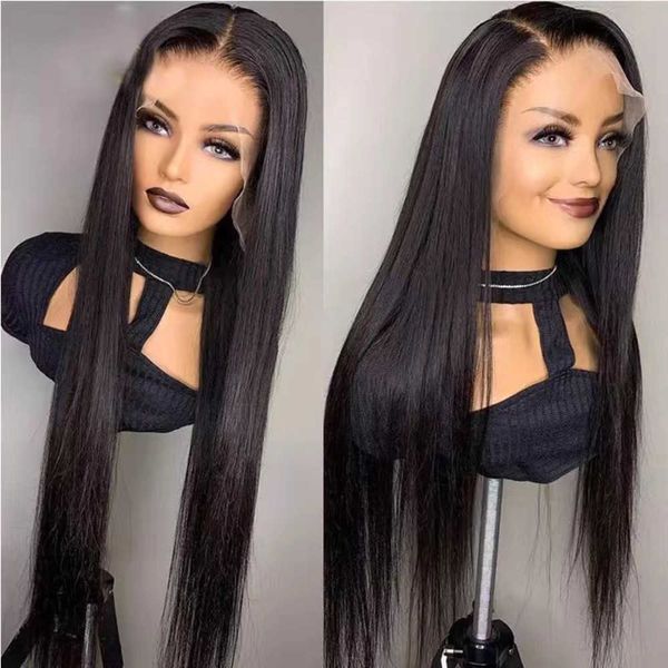 front lace wig women's wig long straight hair chemical fiber high temperature silk lace headgear wig 230816, Black
front lace wig women's wig long straight hair chemical fiber high temperature silk lace headgear wig 230816, Black