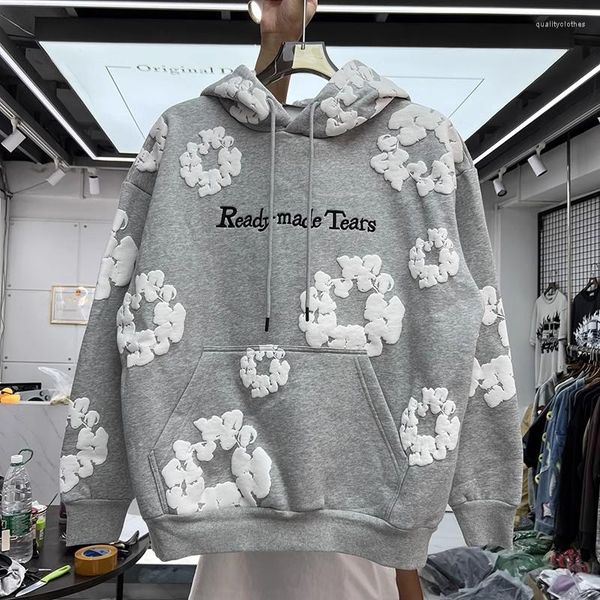 men's hoodies puff print vintage oversized hoodie men women heavy fabric black hooded pullovers
men's hoodies puff print vintage oversized hoodie men women heavy fabric black hooded pullovers