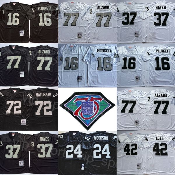 1984 1998 retro football 24 charles woodson jersey 37 lester hayes 42 ronnie lott 77 lyle alzado 72 john matuszak 16 jim plunkett 1976 1980, Black;red
1984 1998 retro football 24 charles woodson jersey 37 lester hayes 42 ronnie lott 77 lyle alzado 72 john matuszak 16 jim plunkett 1976 1980, Black;red