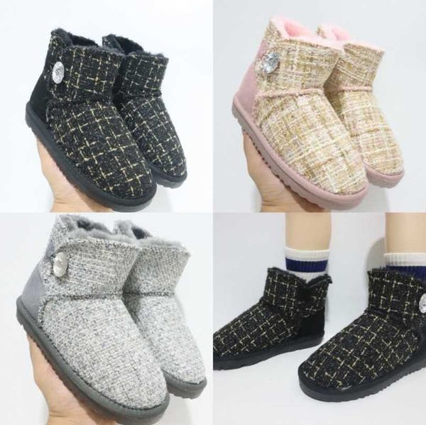 rhinestone button mini boots australia kids shoes tweed suede shearling booties winter warm boy girl outdoor ski boot wgg aus short ankle tr, Black
rhinestone button mini boots australia kids shoes tweed suede shearling booties winter warm boy girl outdoor ski boot wgg aus short ankle tr, Black