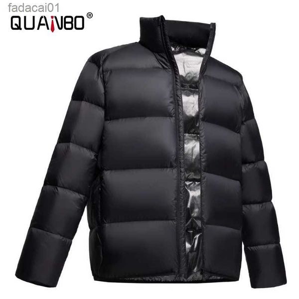 men's down parkas 2023 autumn winter men's standing neck short 90 white duck down coat men's thick ultra light down coat z230, Black
men's down parkas 2023 autumn winter men's standing neck short 90 white duck down coat men's thick ultra light down coat z230, Black