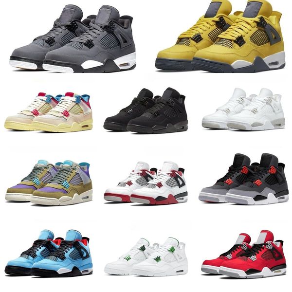 4 basketball shoes men women sneakers with box jumpman 4s pine green black cat purple sapphire blue cement white infrared tour yellow mens t
4 basketball shoes men women sneakers with box jumpman 4s pine green black cat purple sapphire blue cement white infrared tour yellow mens t