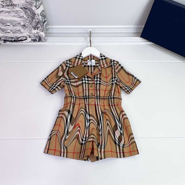luxury designer baby bodysuit multi color striped cross design girl onesie size 100-160 cm short sleeved lapel design kids jumpsuits july05, Blue
luxury designer baby bodysuit multi color striped cross design girl onesie size 100-160 cm short sleeved lapel design kids jumpsuits july05, Blue