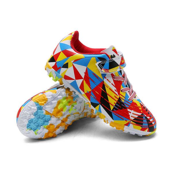 youth hook & loop football shoes tf ag children's soccer boots boys girls multicolor professional training shoes for kids
youth hook & loop football shoes tf ag children's soccer boots boys girls multicolor professional training shoes for kids