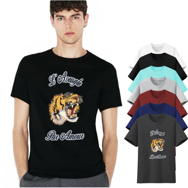 men's t-shirts short sleeve leopard tiger head letter casual breathable comfortable stretch cotton shortsleeves slim fit style male rou, White;black
men's t-shirts short sleeve leopard tiger head letter casual breathable comfortable stretch cotton shortsleeves slim fit style male rou, White;black