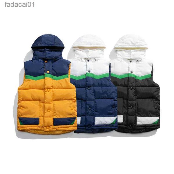 men's down parkas korean fashion men's sleeveless tank jacket autumn men's tank coat women's standing collar warm street, Black
men's down parkas korean fashion men's sleeveless tank jacket autumn men's tank coat women's standing collar warm street, Black