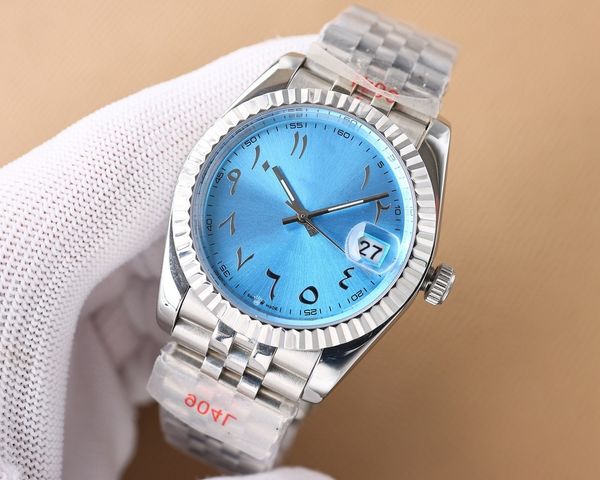 luxury men's automatic watch digital dial size 41mm automatic watch mechanical sapphire mirror diary series montre de lu aaa, Slivery;brown
luxury men's automatic watch digital dial size 41mm automatic watch mechanical sapphire mirror diary series montre de lu aaa, Slivery;brown