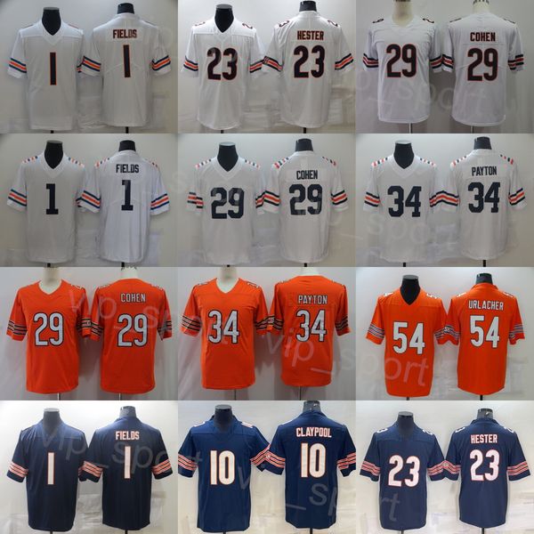 mans football 23 devin hester jersey 29 tarik cohen 10 chase claypool 1 justin fields 34 walter payton 54 brian urlacher uniform stitching t, Black;red
mans football 23 devin hester jersey 29 tarik cohen 10 chase claypool 1 justin fields 34 walter payton 54 brian urlacher uniform stitching t, Black;red