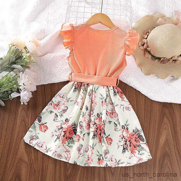 girl's dresses girls' dress 2023 summer children's dress fashionable flying sleeves printed princess dress children's cl, Red;yellow
girl's dresses girls' dress 2023 summer children's dress fashionable flying sleeves printed princess dress children's cl, Red;yellow