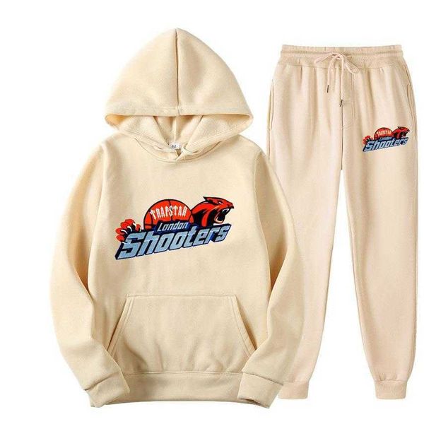new trapstar blue yellow tiger head two piece loose hoodie sweater pants set575, Black
new trapstar blue yellow tiger head two piece loose hoodie sweater pants set575, Black