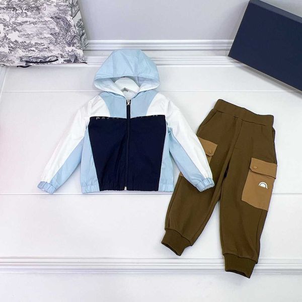designer baby suits autumn set tracksuits size 100-160 cm 2pcs panel design hooded jacket and pocket sweatpants july16, White
designer baby suits autumn set tracksuits size 100-160 cm 2pcs panel design hooded jacket and pocket sweatpants july16, White