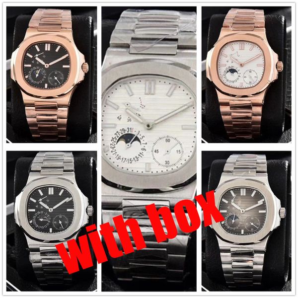 2023 mens nautilus watch automatic mechanical waterproof 100m 904l stainless steel strap sapphire mirror birthday gift watch, Slivery;brown
2023 mens nautilus watch automatic mechanical waterproof 100m 904l stainless steel strap sapphire mirror birthday gift watch, Slivery;brown