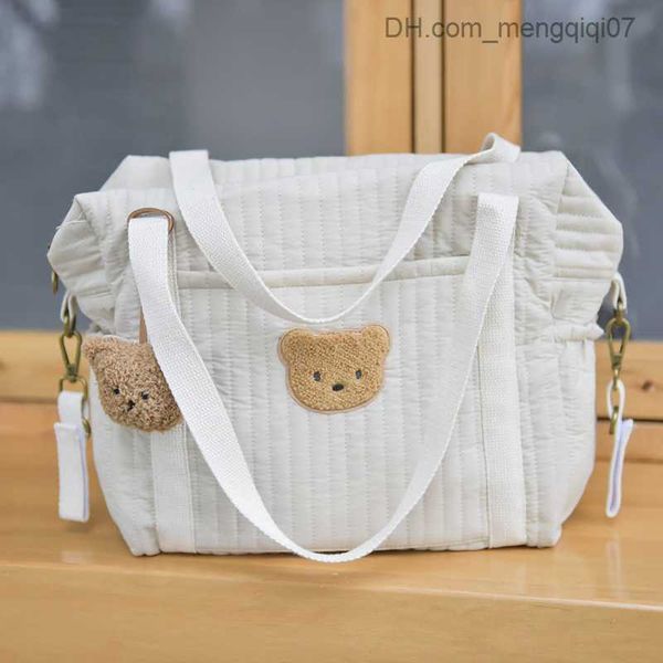 diaper bags korean baby care diaper bag used for strollers mummy shoulder bags embroidered bears bedding storage bags large handbags z230816
diaper bags korean baby care diaper bag used for strollers mummy shoulder bags embroidered bears bedding storage bags large handbags z230816