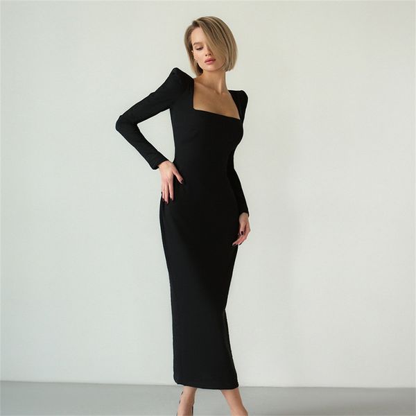 basic casual dresses amandina luxe shoulder padded long sleeve dress midi dress 230815, Black;gray
basic casual dresses amandina luxe shoulder padded long sleeve dress midi dress 230815, Black;gray