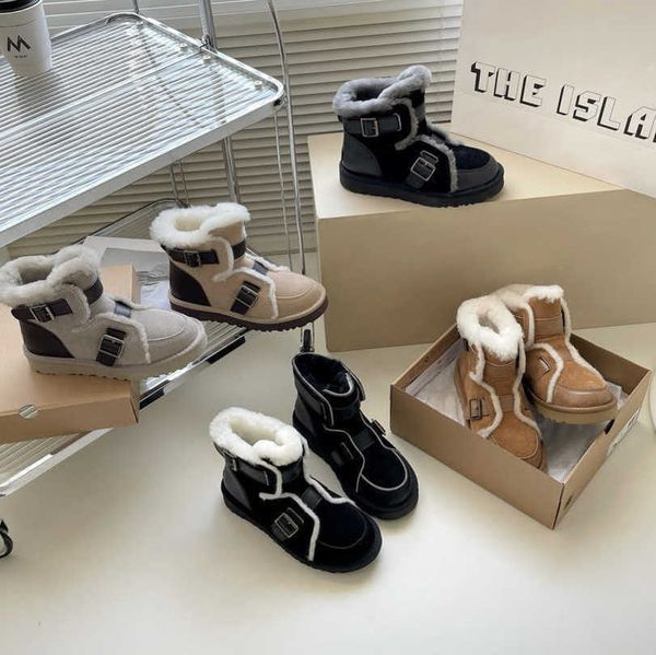 girl lady fur shearling lined winter boot designer australian dune mini buckle boots for women australia wgg u sheepskin wool suede leather, Black
girl lady fur shearling lined winter boot designer australian dune mini buckle boots for women australia wgg u sheepskin wool suede leather, Black