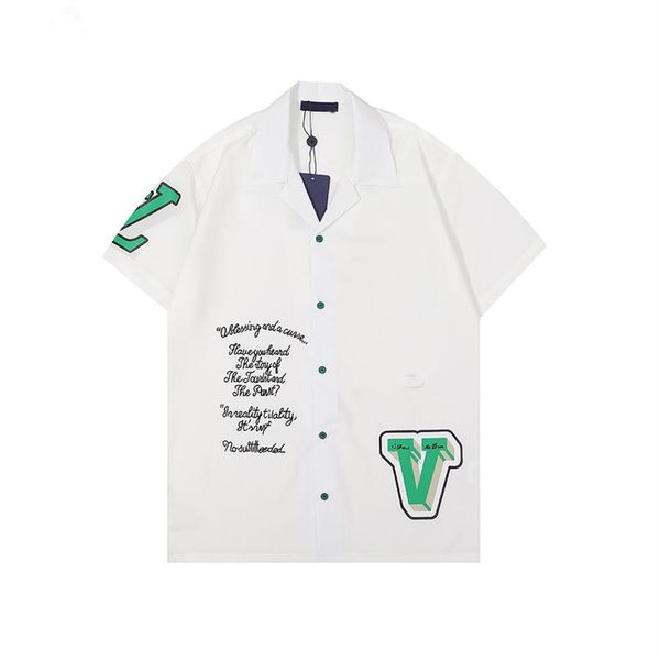 22ss luxury designer shirts mens fashion geometric print bowling shirt hawaii floral casual shirts men slim fit short sleeve dg17 298v, White;black
22ss luxury designer shirts mens fashion geometric print bowling shirt hawaii floral casual shirts men slim fit short sleeve dg17 298v, White;black