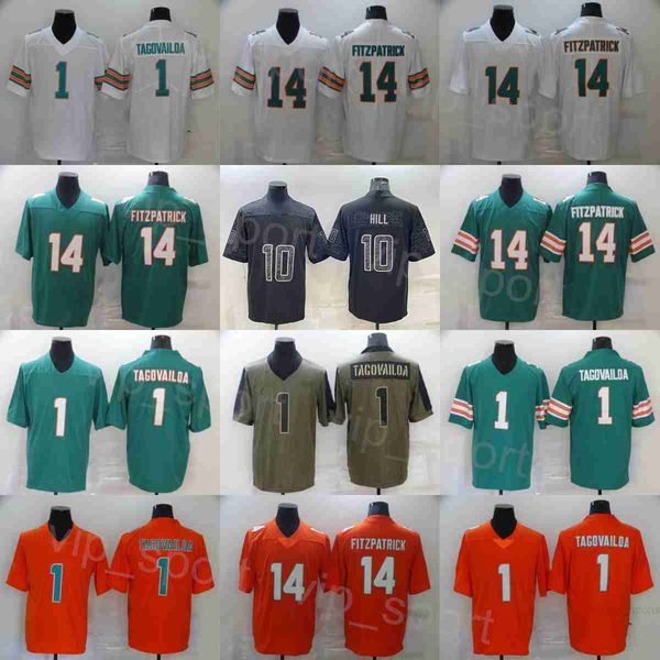 mans football 14 ryan fitzpatrick jerseys 10 tyreek hill 1 tua tagovailoa uniform army green salute to service embroidery vapor color rush f, Black;red
mans football 14 ryan fitzpatrick jerseys 10 tyreek hill 1 tua tagovailoa uniform army green salute to service embroidery vapor color rush f, Black;red