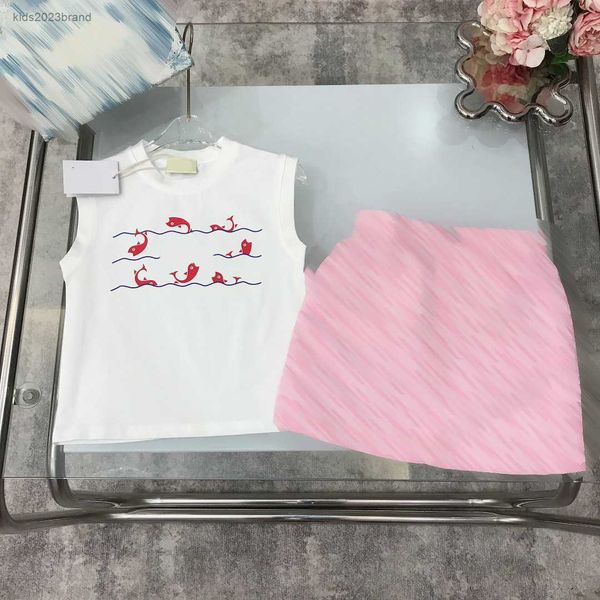 baby clothes tracksuits girls dresses sets size 100-150 cm 2pcs fish jump printed sleeveless t-shirt and pink skirt july17, White
baby clothes tracksuits girls dresses sets size 100-150 cm 2pcs fish jump printed sleeveless t-shirt and pink skirt july17, White