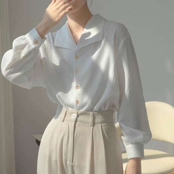 white blouse for shirts women texture design niche autumn loose french temperament
white blouse for shirts women texture design niche autumn loose french temperament