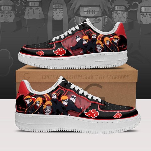 fashion men women anime casual shoes six paths of pain air sneakers italy manga low leather designer couple custom animes athletic shoes mn1, Black
fashion men women anime casual shoes six paths of pain air sneakers italy manga low leather designer couple custom animes athletic shoes mn1, Black