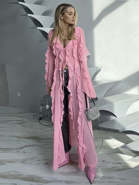 basic casual dresses pink laceup cardigan dresses for women fall turndown collar long sleeve ruffles long maxi evening party dress streetwea, Black;gray
basic casual dresses pink laceup cardigan dresses for women fall turndown collar long sleeve ruffles long maxi evening party dress streetwea, Black;gray