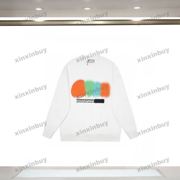 xinxinbuy men women designer sweatshirt graffiti letter printing sweater gray blue black white xs-l, Black;brown
xinxinbuy men women designer sweatshirt graffiti letter printing sweater gray blue black white xs-l, Black;brown