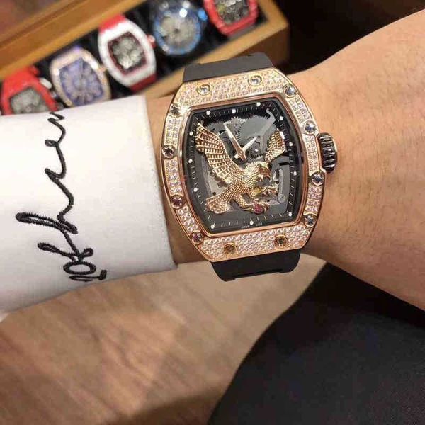 watches wristwatch luxury richa milles designer rm23-02 eagle flying nine sky diamond studded man's automatic mechanical watch domineer
watches wristwatch luxury richa milles designer rm23-02 eagle flying nine sky diamond studded man's automatic mechanical watch domineer
