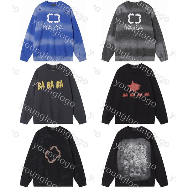 sweaters mens women warm sweaters designer letter printed hoodies classic round neck sweater clothing, White;black
sweaters mens women warm sweaters designer letter printed hoodies classic round neck sweater clothing, White;black