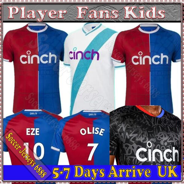 2023 24 zaha eze mens soccer jerseys 22 23 j. ayew edouard milivojevic schlupp mateta benteke olise andersen mcarthur home away 3rd football, Black;yellow
2023 24 zaha eze mens soccer jerseys 22 23 j. ayew edouard milivojevic schlupp mateta benteke olise andersen mcarthur home away 3rd football, Black;yellow